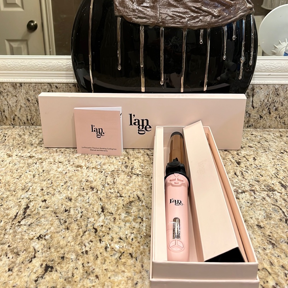 Lange Le Pirouette rotating curling iron
